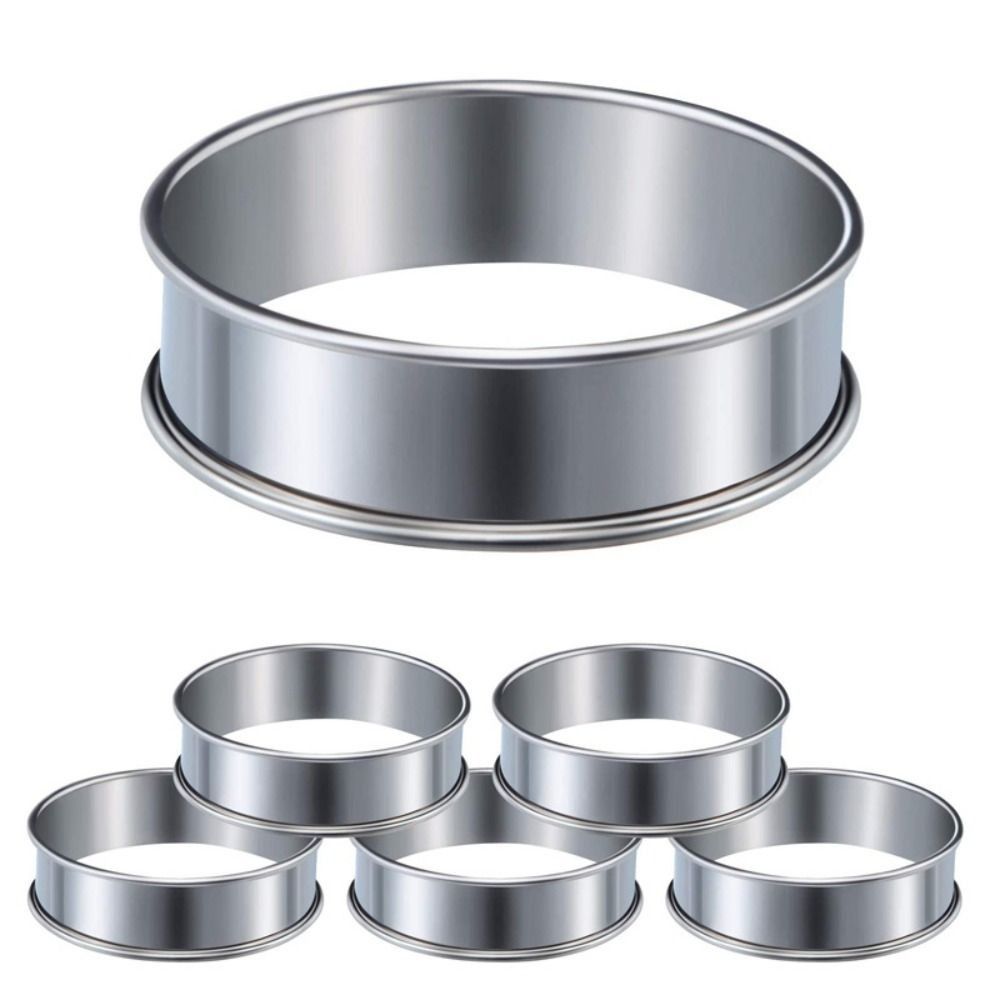 Cooking Rings Baking Circle Stainless Steel Brioche Molds New Circle Egg Ring  Biscuit Pastry