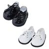 Niannyyhouse 40cm Plush Leather Shoes (Shoe Length: Approx. 9cm) Dress-Up Cotton Doll with Doll Accessories (B-1)