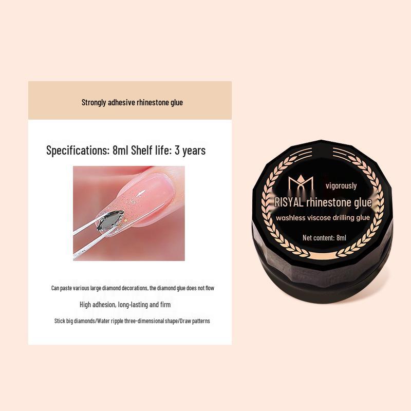 Nail Art Gel: Removable Base, Edge Sealer, Strong Adhesion, Diamond & Blooming Gel, Crystal Plating, Top Coat Polish.