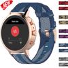 18мм 20мм 22мм Нейлоновый ремешок для Samsung Galaxy Watch 4/5/6/7/Gear S3/Active2 плетеный ремешок для Huawei GT4 GT3 Garmin Venu 3S 2S