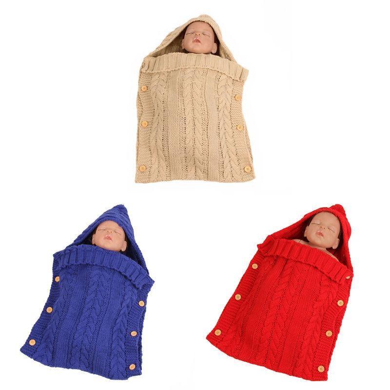 Baby Knitted Sleep Sack With Buttons For Infant Toddler Comfort And Warmth