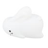 Night Light Silicone Cute Rabbit USB Rechargeable LED 1200mAh Night Lamp for Infant Breastfeeding Sleep Nurseries