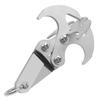 Stainless Steel Multifunctional Folding Carabiner Survival Tool Outdoor Climbing Claw Clip Camping Equipment EDC Equipment