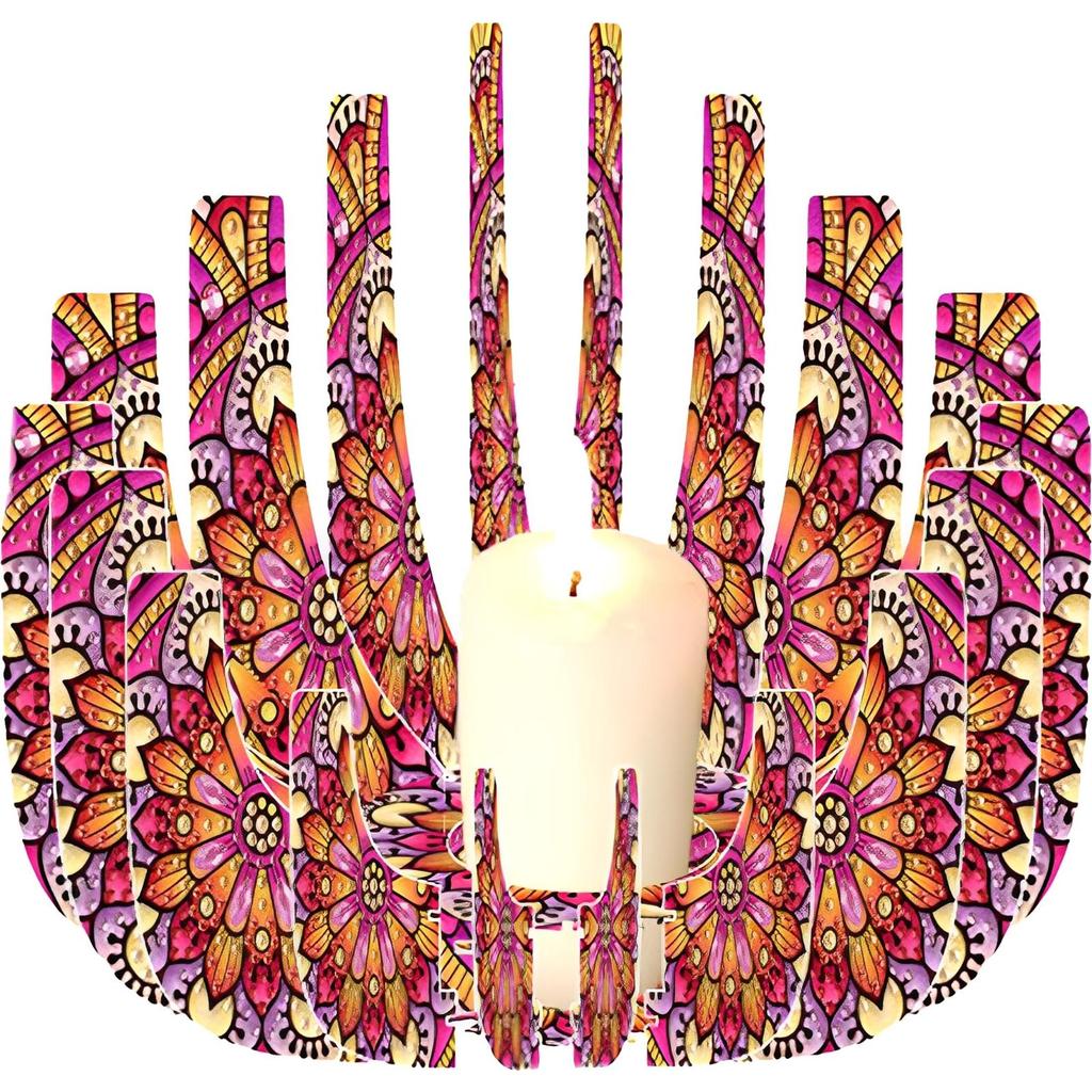 Наборы для алмазной мозаики своими руками Держатель для свечи Алмазная живопись Подсвечник Набор для ароматерапии и домашнего декора