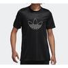 adidas originals Sports Round Neck Short Sleeve 'Black' Men's ED4683