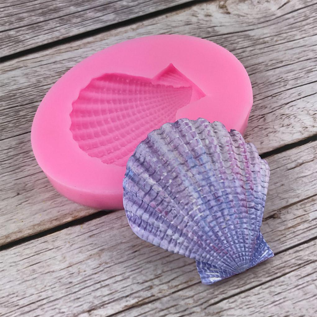 Силиконовая форма в форме морской ракушки для вечеринки, праздника, дома, ужина, желе, торта, пудинга, помадки, десерта, украшения своими руками