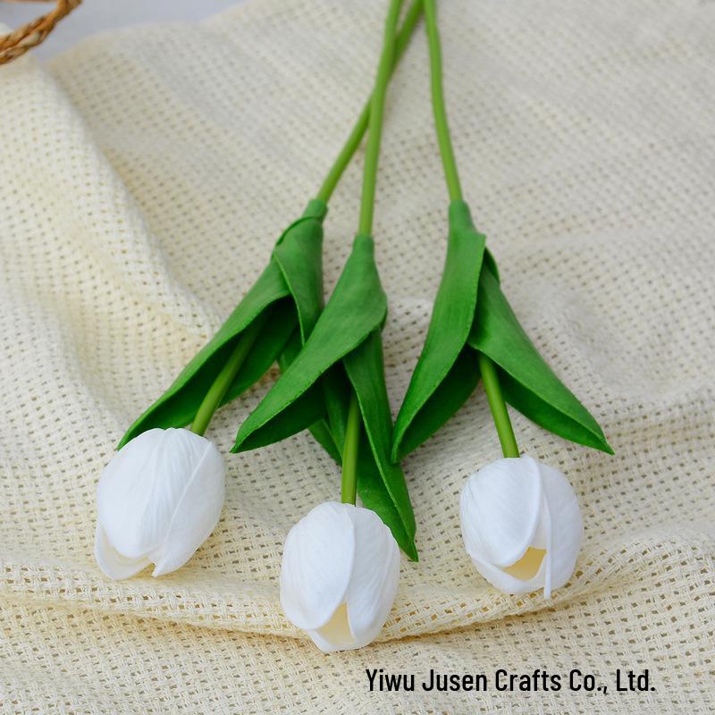 Искусственные тюльпаны для домашнего декора и свадебных букетов
