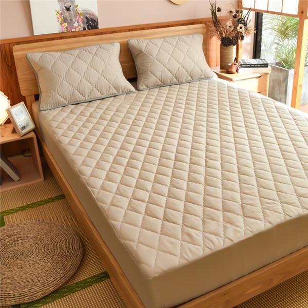 Водонепроницаемый чехол на кровать, стеганый наматрасник с тиснением, водонепроницаемая простыня, защита от клещей, наматрасник, покрывало (Нет наволочки)