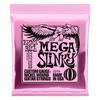 Jeu De Cordes Guitare Électrique - ERNIE BALL - 2213 - Mega Slinky - 10,5-48 - Performance Optimale