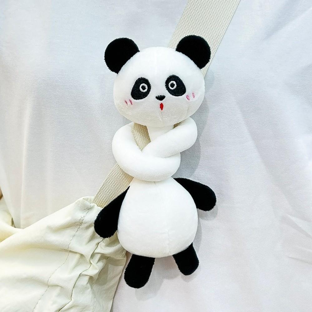 Doll Shape Long Neck Plush Doll Toy Funny Design Hanging Ornament Doll Bag Decoration