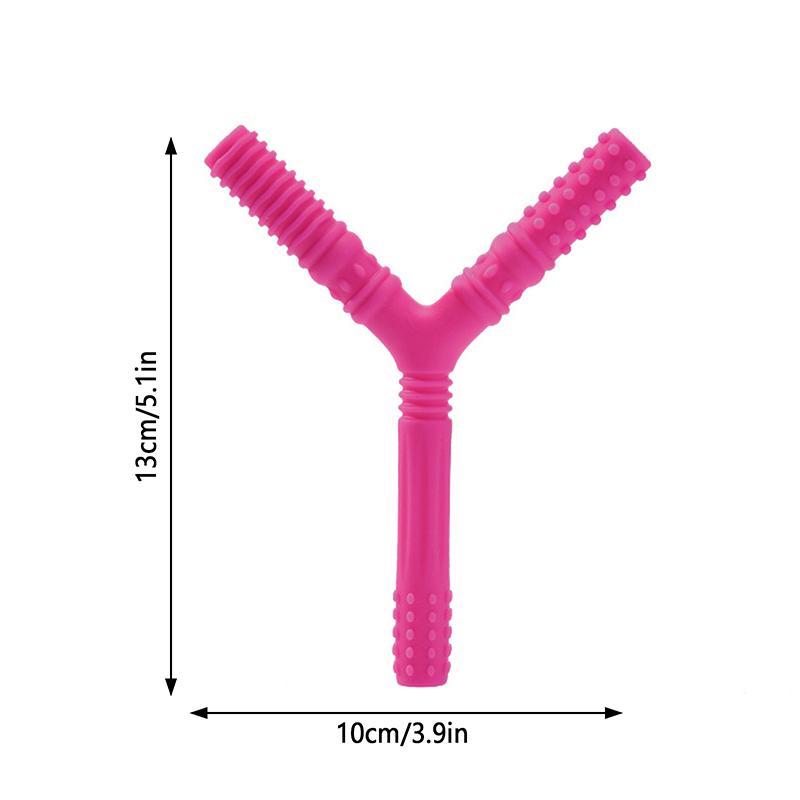 Детская жевательная трубка, логопедический массажер для зубов, детские разговорные инструменты для аутизма, сенсорная речь, оральная мышечная реабилитация, обучение