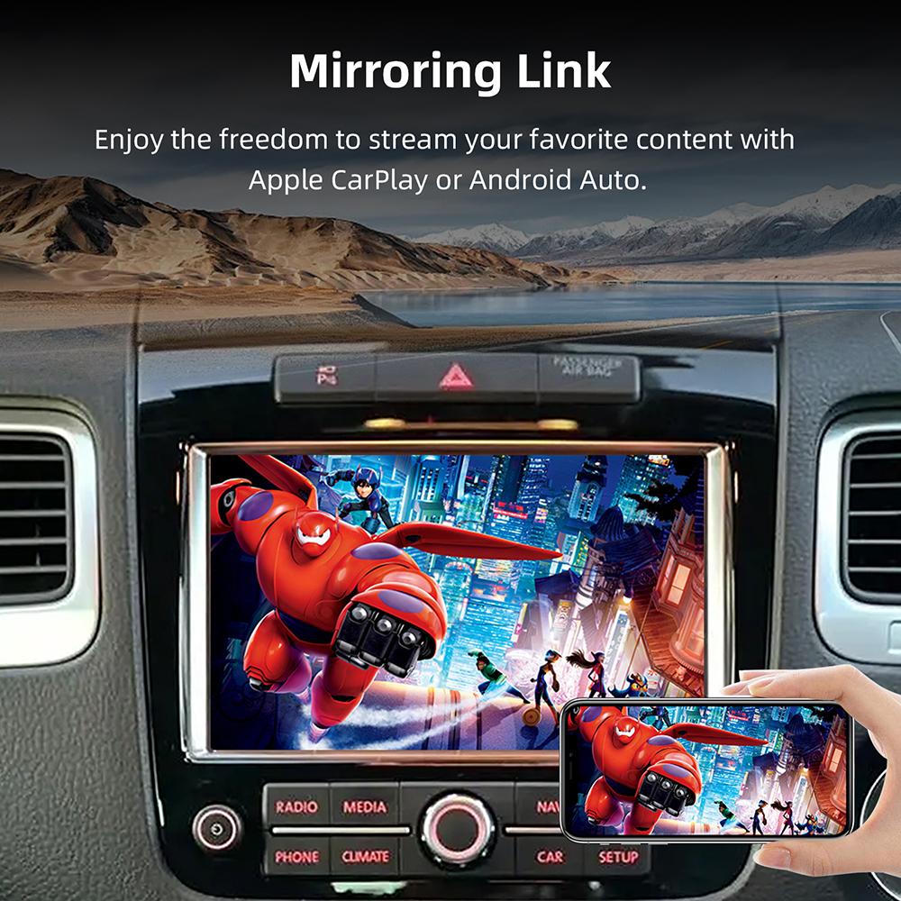 Для Volkswagen 8' Touareg RNS850 Беспроводной модуль Carplay Android Auto Адаптер Airplay VW Car Play