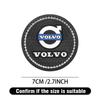 2PCS Car Coasters Rubber Water Cup Bottle Holder Anti-slip Pad For Volvo S40 S80L S60 S90 S70 XC40 XC90 XC60 V40 V60 V90 V70