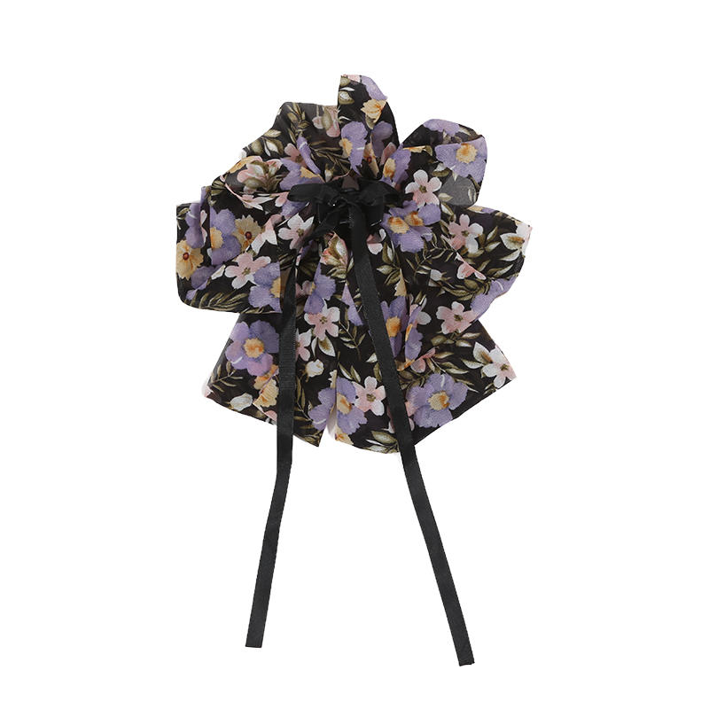 Fashion Ribbon Hair Claw Bow Hairpin for Women Girls Stain Bow Barrettes Hairpin Women Color Ponytail Clip Hair Accessories