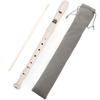 Dr. Muse German Style German Soprano Recorder, White, Korean Toy Supplies