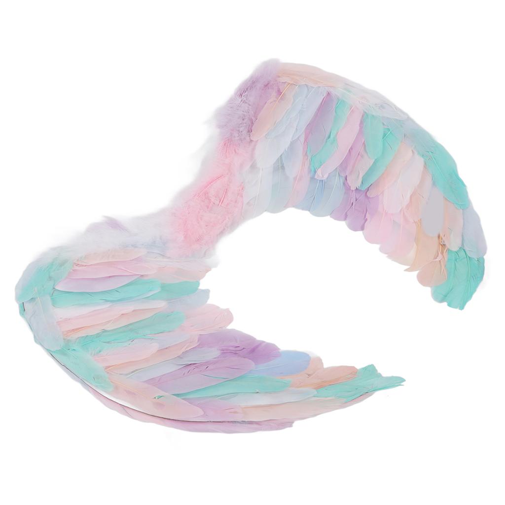 Красочные крылья ангела, легкие, изысканные, искусственные крылья ангела для вечеринки на Хэллоуин