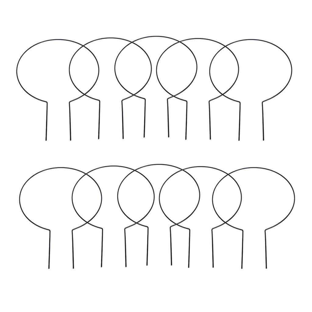 10Pcs Circle Trellis Indoor Small for Climbing Plants Potted Plant Hoya Vines Topiary Frames