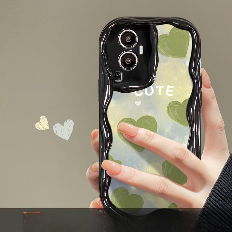 Подходит для чехла для мобильного телефона Opporeno10pro Нишевый R17/15 Зеленая цепочка любви A53/97 Полная защита от падений