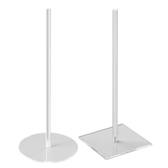 5 шт. подставка для пончиков, прозрачная стабильная основа, пищевой держатель для бубликов, день рождения, свадьба, ребенок