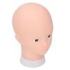 Лысая голова манекена из ПВХ, реалистичная кожа, практическая кукольная голова для практического массажа, шапка, очки, ди