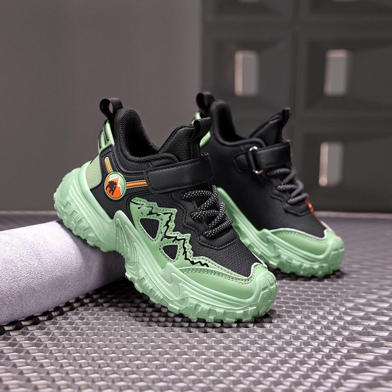 Boys Waterproof Casual Running Shoes Soft Sole Non-Slip Kids Athletic Sneakers Ages 4-16