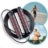 Adjustable Skipping Rope with Iron Bar, Rapid Speed, Tangle-Free, Gym Fitness, Home Exercise, Slim Body, 2.8m, Jump Ropes