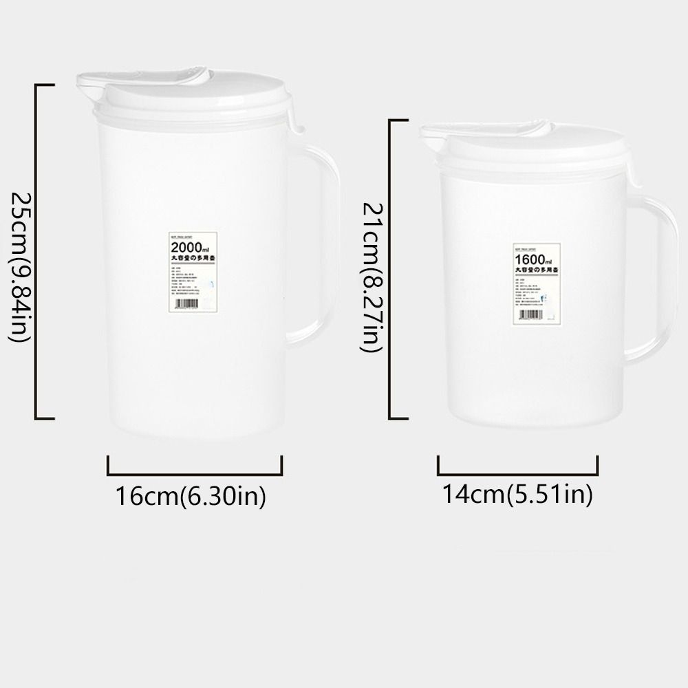 Большая емкость кувшин для воды прозрачный фруктовый чай напиток чайник кухонный холодильник