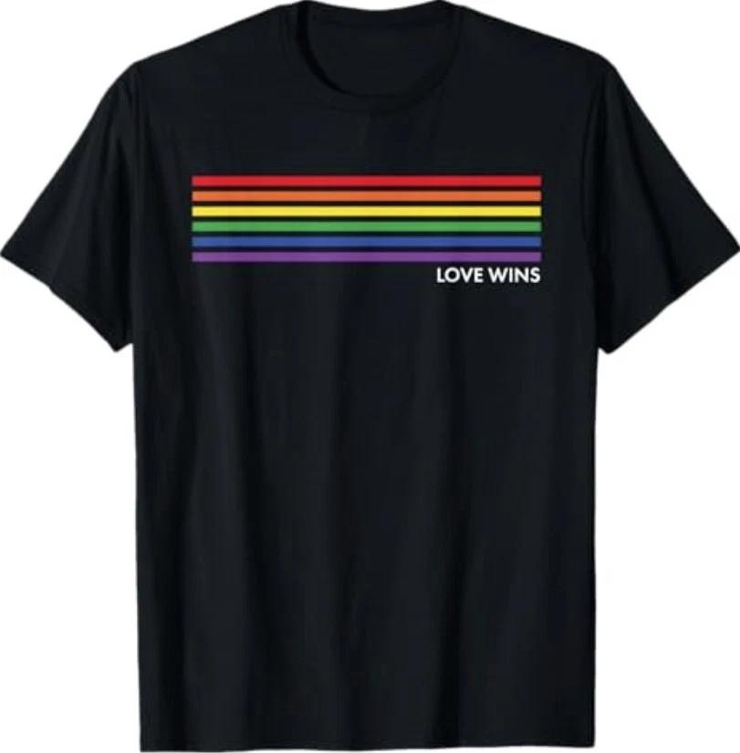 Gay Pride Rainbow Equality Gift T-Shirt Small