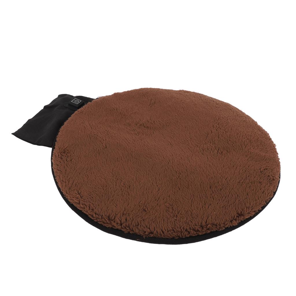 USB-подушка для сиденья с подогревом, портативная грелка для стадиона, спорта на открытом воздухе, офиса, круглая