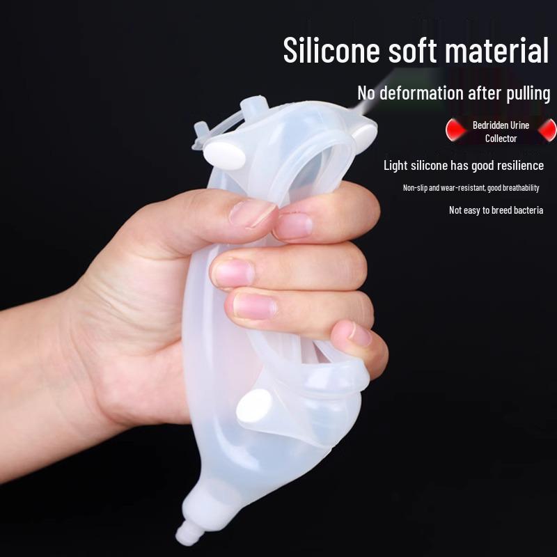 Silicone Wearable Urine Collector for Men, Women, and Elderly Bedridden Users
