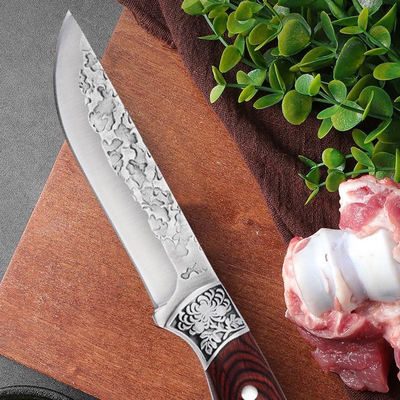 Портативный нож для обвалки мяса, нож из нержавеющей стали для убоя свиней, нож для разделки мяса, нож для убоя баранины, острый нож
