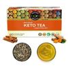 TEACURRY Keto Detox Turmeric Tea (30 Bags)-Support Keto Lifestyle, Improved And Faster Ketosis-100% Vegan (30 Tea Bags),30 Grams