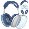 Чехол 3 в 1 для AirPods Max TPU Чехол-защита от ударов для беспроводных наушников Сменный чехол Защитная крышка для Air Pods Max 2021