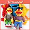 Очаровательная мягкая плюшевая игрушка Kaws Sesame Street Elmo Cookie, идеально подходящая для детей