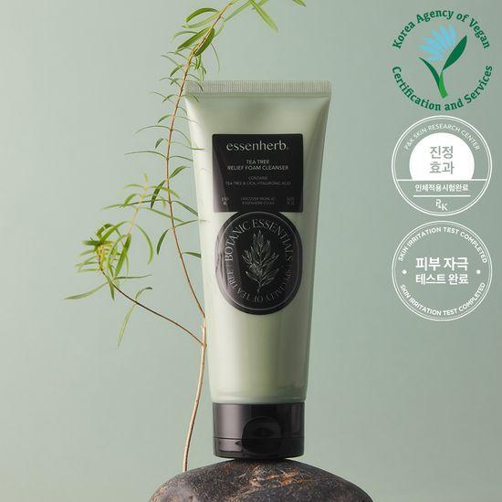 essenherb Очищающая пенка Tea Tree Relief 150 мл
