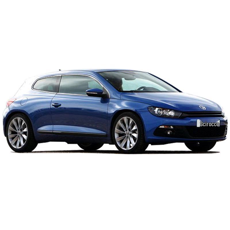 Stainless Steel Bright Window Trim & Door Edge Strips for Beetle and Scirocco