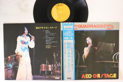 LP Пластинка AKIKO WADA - На сцене R4J7014 RCA 1972 Япония Оби Японская Энка Б/У