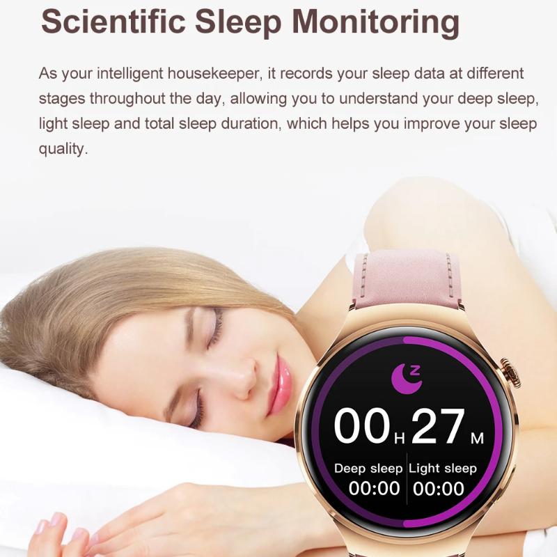2025 Новые женские модные умные часы Женские AMOLED HD экран GPS Пульсометр Звонки по Bluetooth Водонепроницаемые Уличные умные часы для Xiaomi