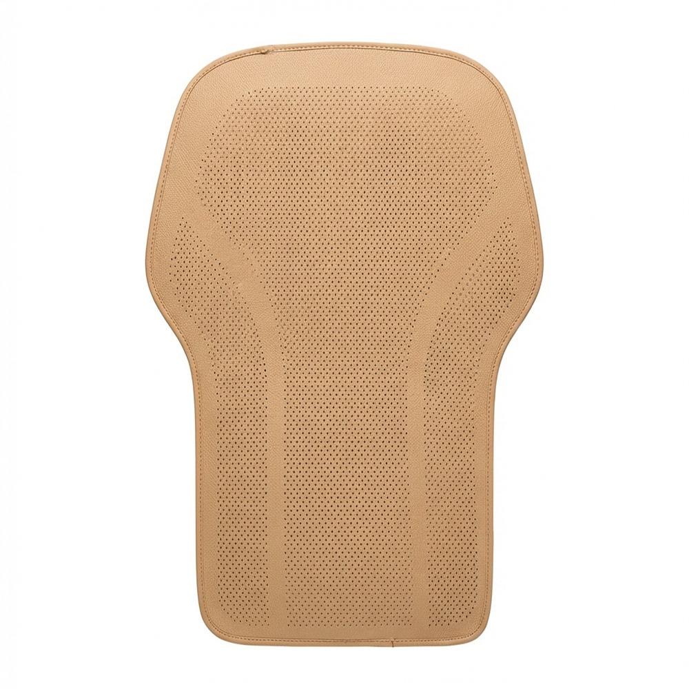 Leather Seat Back Cover Non-slip Surface Summer Car Back Cushion Universal Car Accessories