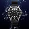 TIMEX Deepwater Meredian 200 Автоматические 20 АТМ Водонепроницаемые Сапфировое Стекло Черный Циферблат, Устойчивые, Кристалл, Циферблат, TW2Y40000, Мужские [Оригинальные]