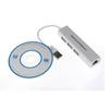 Сетевой адаптер USB LAN + Хаб: Расширение 2-в-1 с 3 портами USB, USB на RJ45