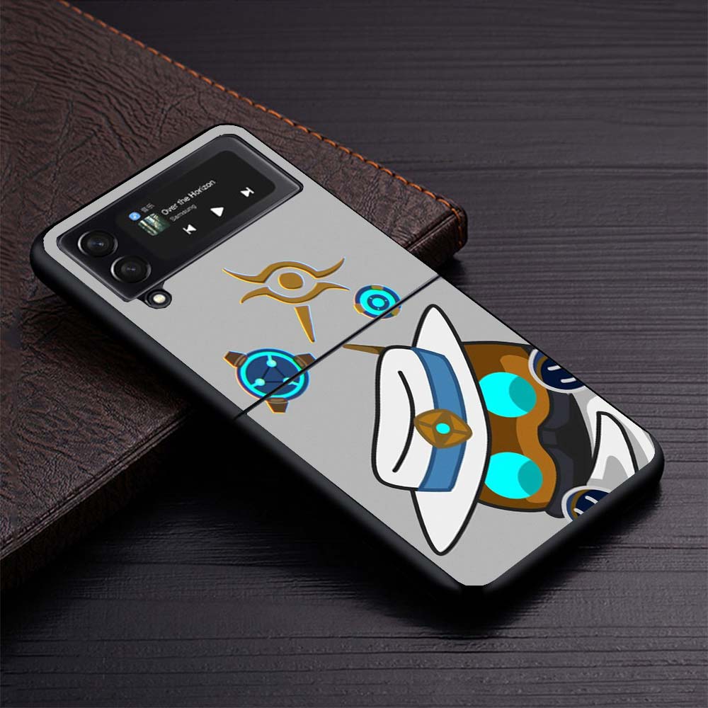 Game Valorant Cute Phone Case For Samsung Galaxy Z Flip3 Flip4 Flip5 Flip6 Flip7 For Z Flip 7 6 5 4 3 5G Hard Folding Cover Gala