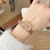 New Luxury Lock Dial Red Watch Women's Fashion High Quality Girls Leather Watch Women's Quartz Watch Jewelry Gift