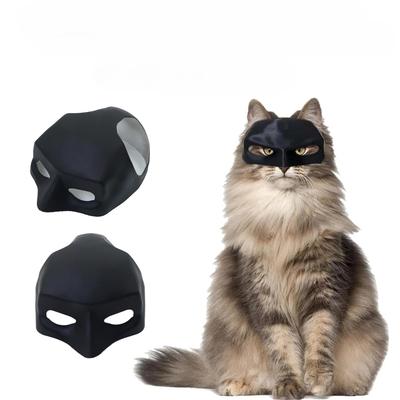Маска кота Мстителя Летучая мышь Хэллоуин 3D-печать Косплей Шляпа Кот Смешные игрушки Реквизит для фотосессий Аксессуары для питомцев