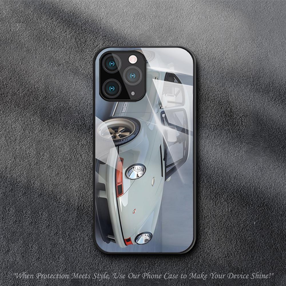 Роскошный Чехол для Автомобиля Porsche GT3 для iPhone Samsung Galaxy Redmi Note S 17 16 15 14 13 20 24 25 54 Pro Max Ultra Fe Air Закаленное Стекло