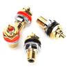 Разъем RCA Monosaudio C401G Чистая медь Позолоченный 24K Разъем RCA гнездовой Клемма