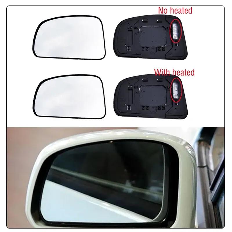 Для Nissan Tiida Latio C11 2005 2006 2007 2008 2009 2010 Боковое Зеркало Заднего Вида Двери Стеклянный Лист Левый Правый Внешнее Крыло Автомобиля