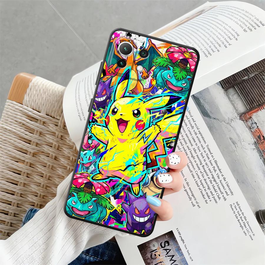 Чехол для телефона Funda для Xiaomi Mi 11 14 12 10T 12X 15 Pro 12T Pro 13 Lite 11T Горячий Комикс Покемон Арт