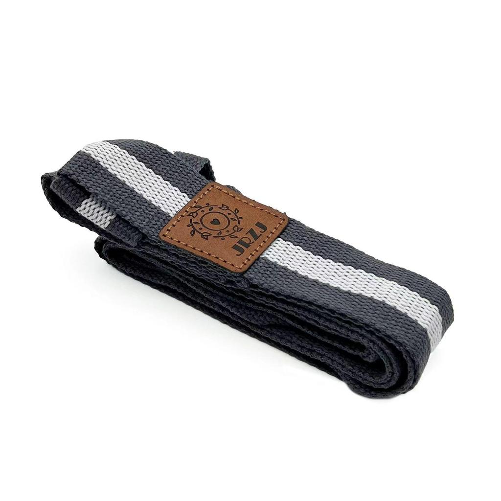 Adjustable Cotton Yoga Mat Carry and Stretch Strap