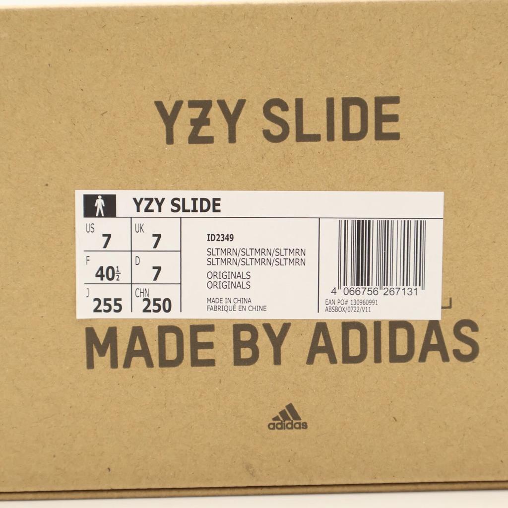 ID2349 adidas Yeezy Slide Slate Marine (Мужской)